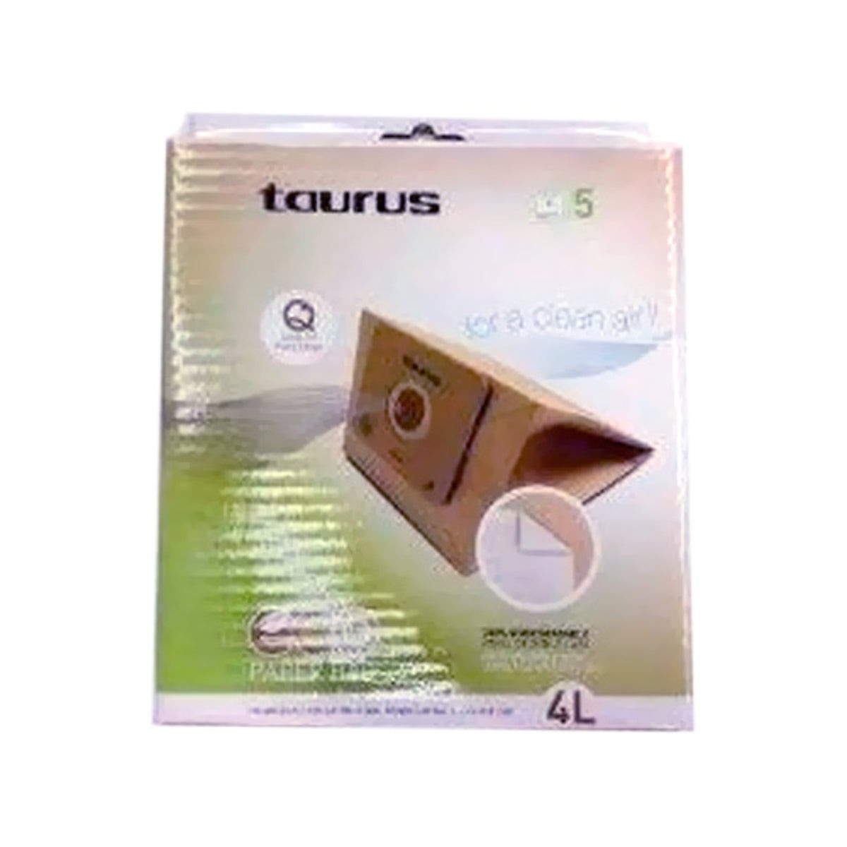 Recambio Taurus - Bolsa de papel para aspirador (5 unidades) - 0999177000
