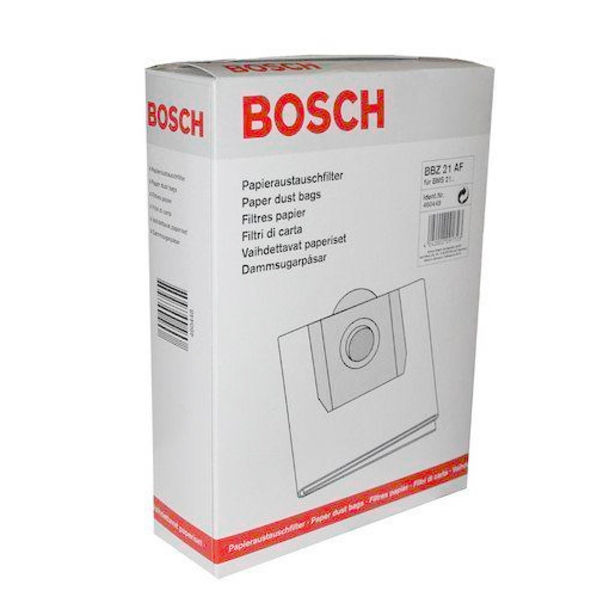 Recambio Bosch Amphibixx - Bolsa para aspiradora - 00460448