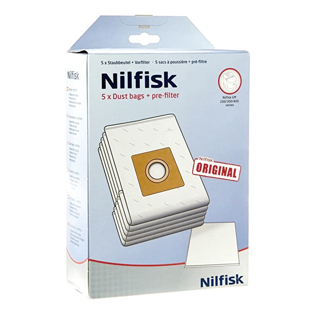 Recambio Nilfisk GM - Bolsas para aspiradora - 81846000