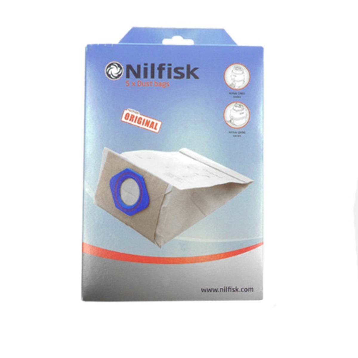 Recambio Nilfisk GM80 Classic - Bolsa para aspiradora - 82095000