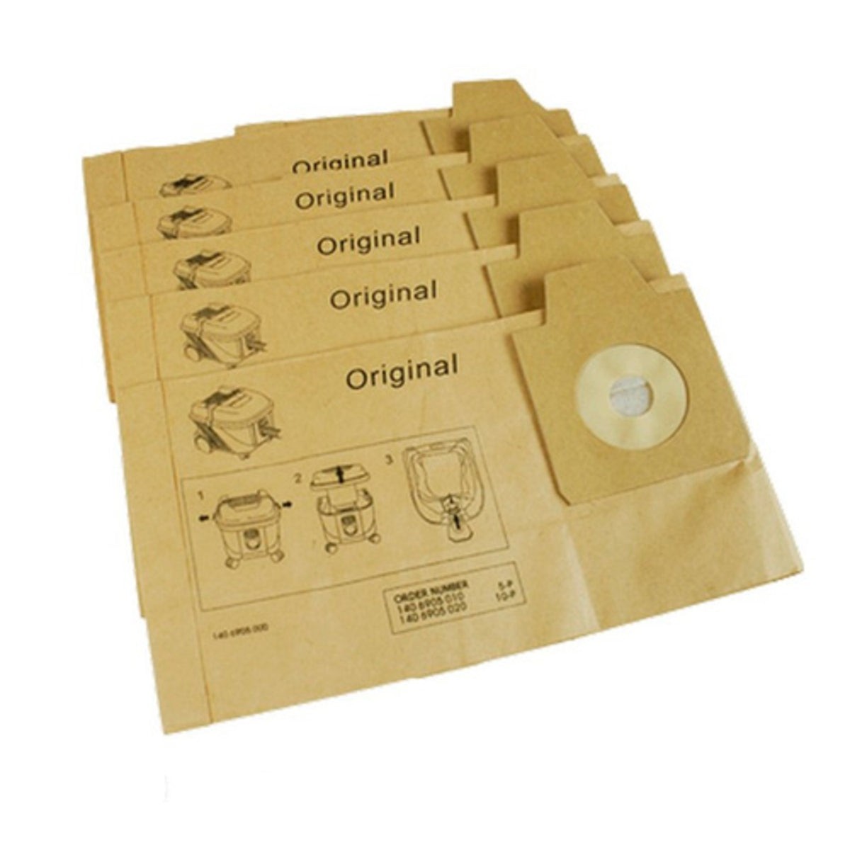 Recambio Nilfisk UZ934 Lux - Bolsa para aspiradora - 1406905020