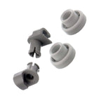 Recambio Siemens, Bosch - Conjunto original de ruedas para cesto lavavajillas - 00424717