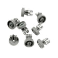 Recambio Whirlpool - Conjunto de 8 ruedas para el cesto inferior del lavavajillas - 481252888112