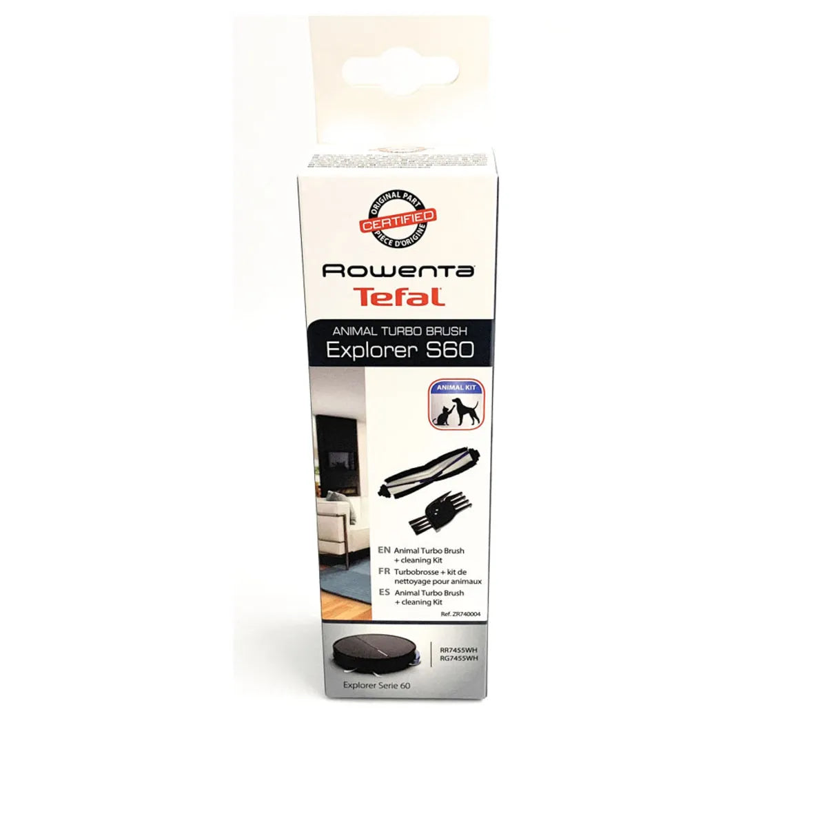 Cepillo animal con escoba limpiador Rowenta Explorer S60 ZR740004
