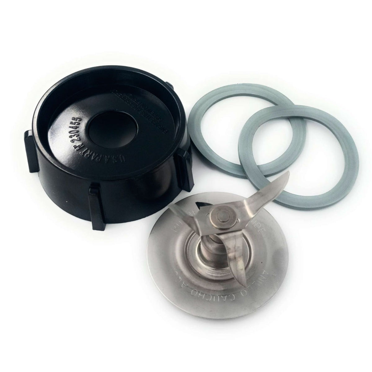 Recambio Oster - Conjunto de cuchilla de 4 puntas para batidora de vaso - 19023