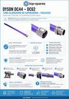 Tubo extensor para aspirador Dyson DC44 - DC62 - 96566305