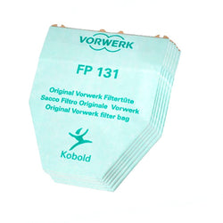 Recambio Vorwerk Kobold VK130, VK131 - Bolsas aspirador adaptables - X05136C