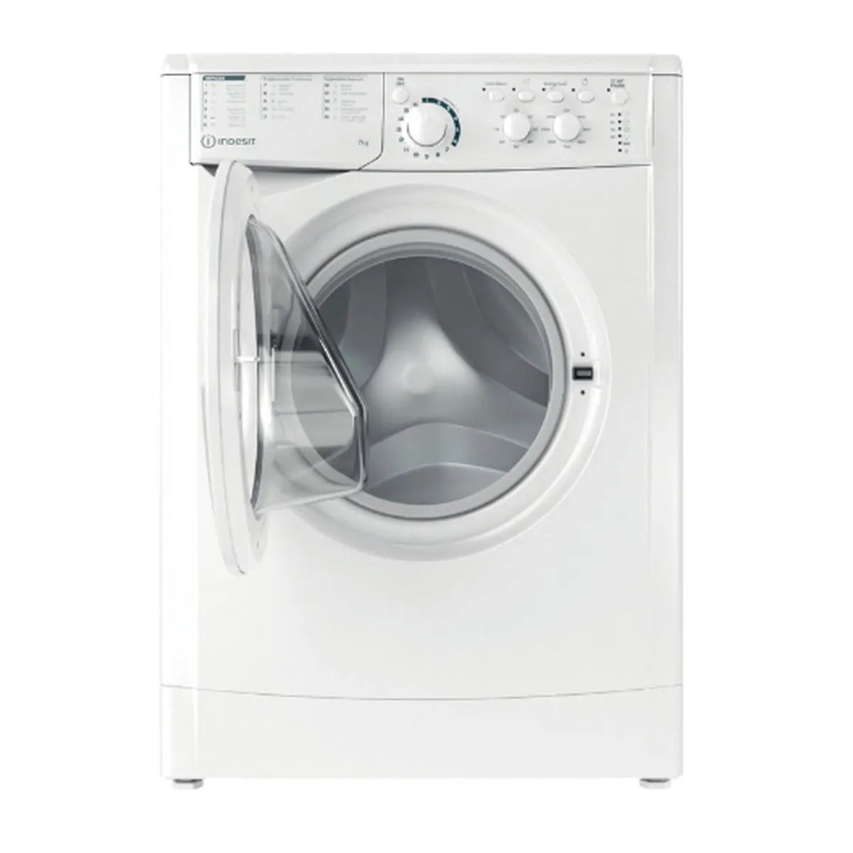 Lavadora de carga frontal de libre instalación Indesit EWC 71252 W SPT N