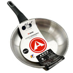 ALZA - Sartén acero inoxidable 24 cm para menaje de cocina - 61050024