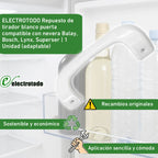 Balay, Lynx, Bosch - Tirador de frigorífico - 00480761