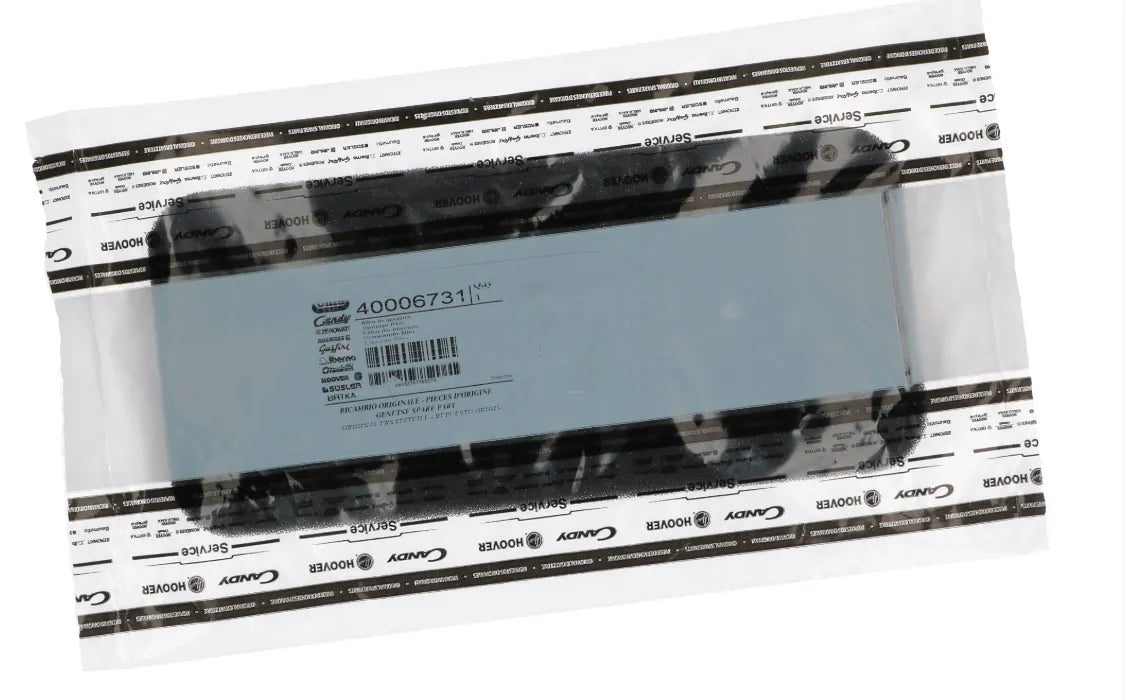 Filtro de espuma para secadora Candy, Hoover 40006731