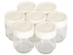 Pack 7 recipientes cristal yogurt Tefal Yogurteo , Yogurta Timer A14A03
