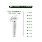 Cabezal corte depiladora Braun Silk Epil 9 Flex 81719636