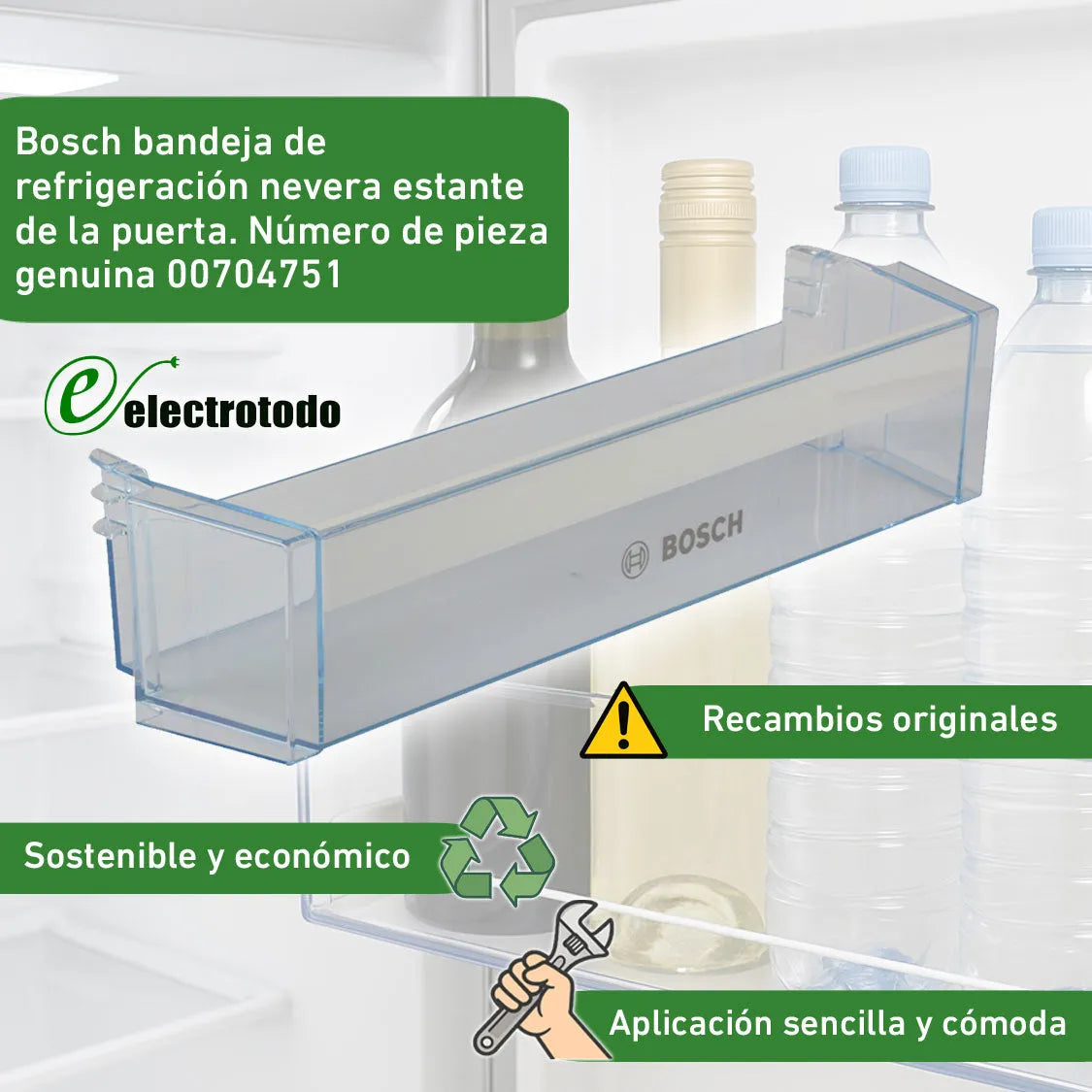 Bosch - Suporte para Garrafas de Frigorífico - 00704751