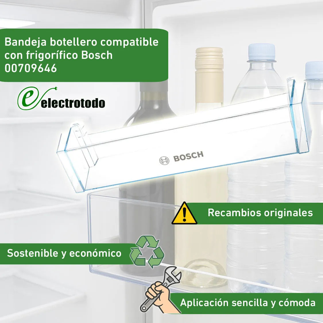 Bosch - Suporte para Garrafas de Frigorífico - 00709646