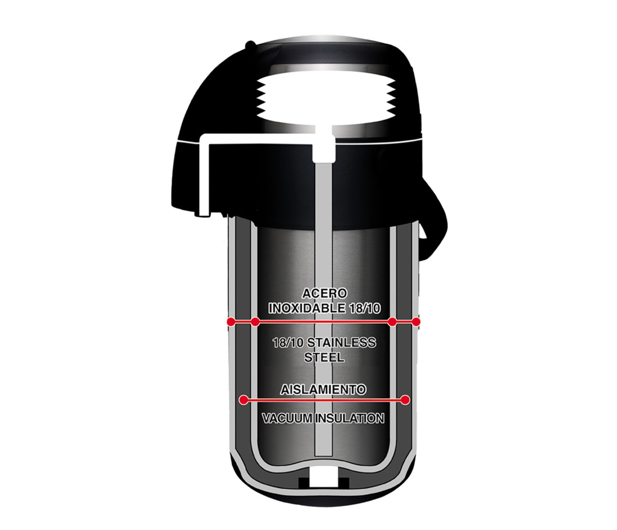 - Airpot termodosificador para equipos de cocina - Lacor 62472 - imagen 2