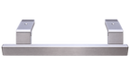 Tirador de puerta Beko Grundig C00882619, detalle de los soportes con orificios de fijación