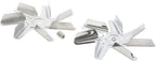 Bosch, Siemens - Conjunto de aspa aleta de ventilador y tuerca para horno Bosch 00752255 - imagen 2