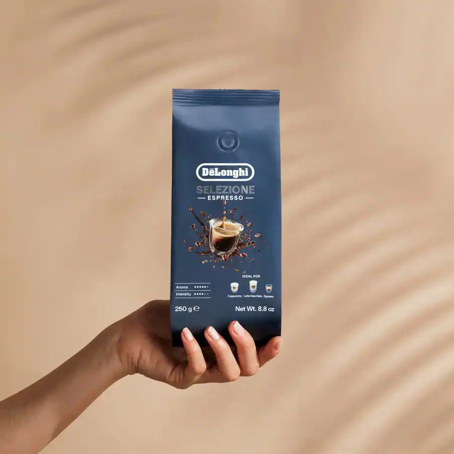 - Café en grano Selezione 70% arábica 30% robusta, 250 g DeLonghi DLSC601 - imagen 6