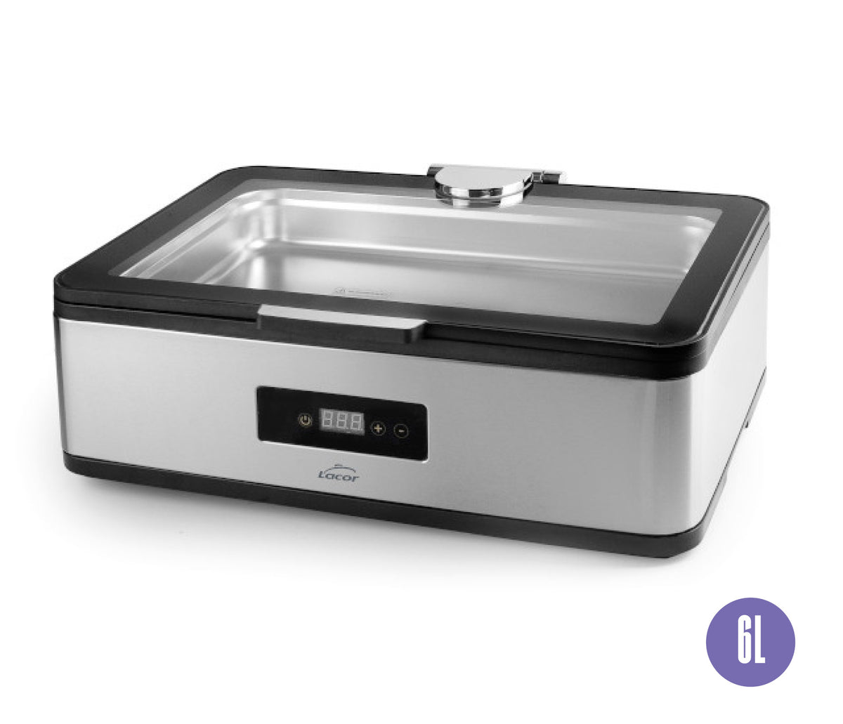 - Chafing dish GN 1/1 para equipos de cocina - Lacor 69681 - imagen 2