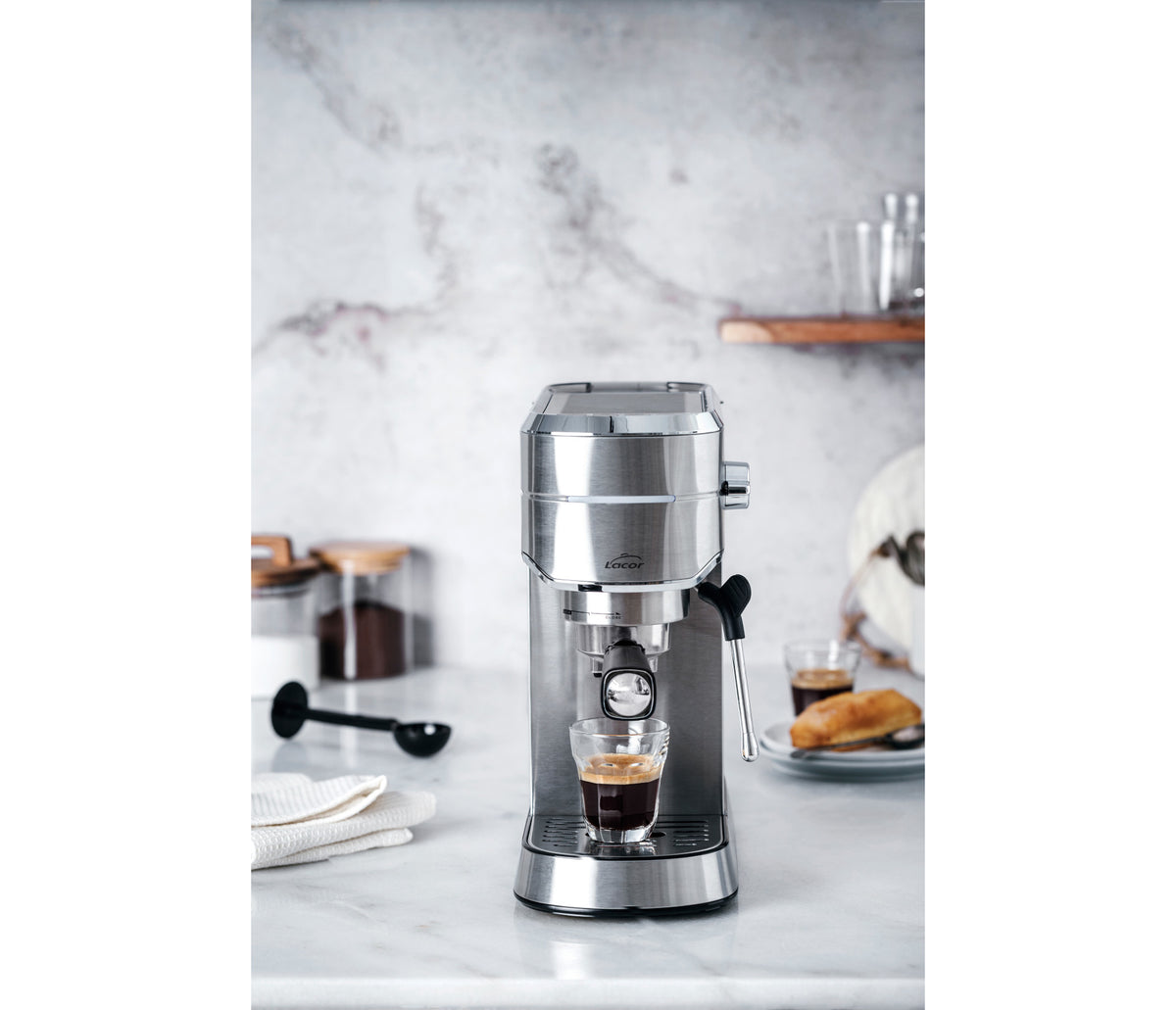 Compact - Cafetera espresso para equipos de cocina - Lacor 69429 - imagen 6