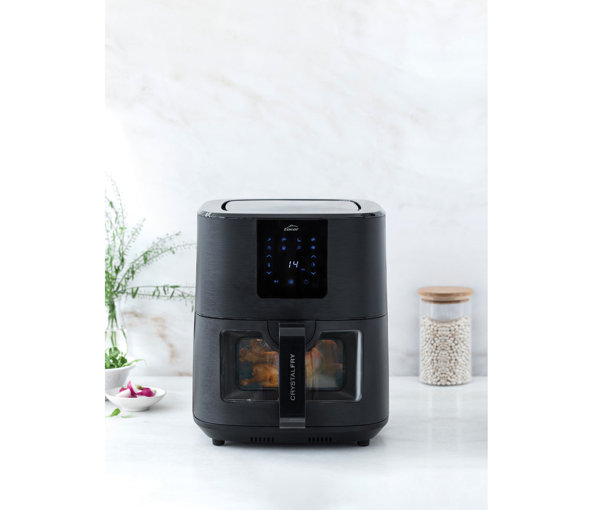 CrystalFry - Freidora de aire para equipos de cocina - Lacor 69515 - imagen 5