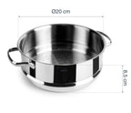 - Cuscusera inox para equipos de cocina - Lacor 32520 - imagen 2