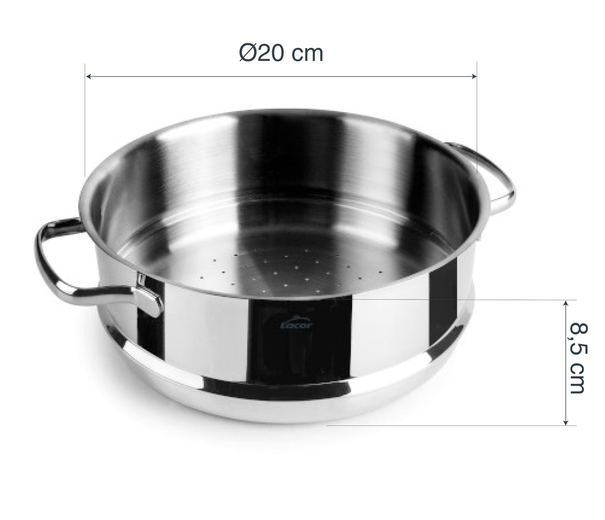 - Cuscusera inox para equipos de cocina - Lacor 32520 - imagen 2
