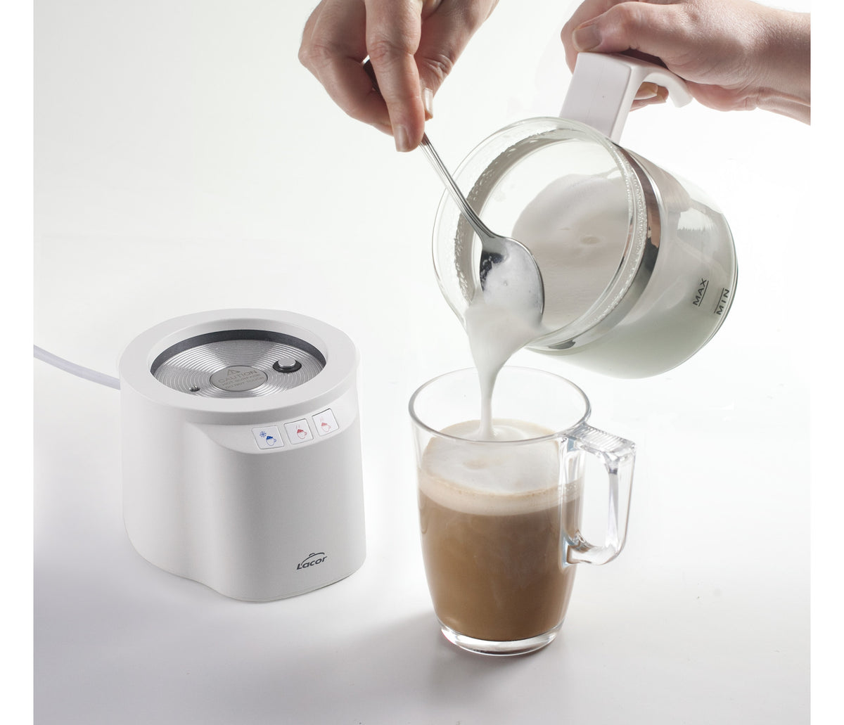 - Espumador de leche para equipos de cocina - Lacor 69398 - imagen 5