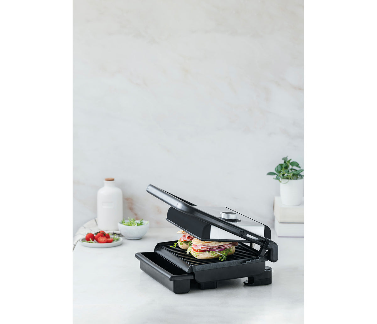 Grill abatible Controlle - Equipo de cocina - Lacor 69573 - imagen 2