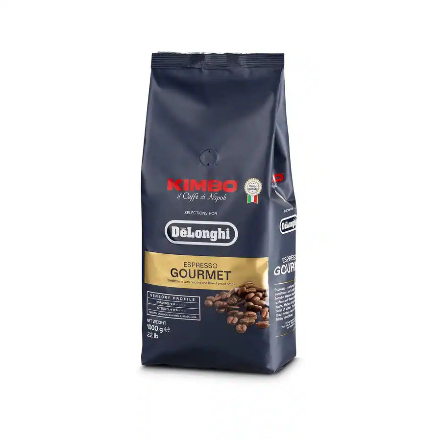 Kimbo para De'Longhi - Café en grano Gourmet 80% Arábica 250 g DeLonghi DLSC608 - imagen 3
