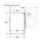 Lavadora Balay (10 kg - 1400 rpm - Blanco) 3TS3106B