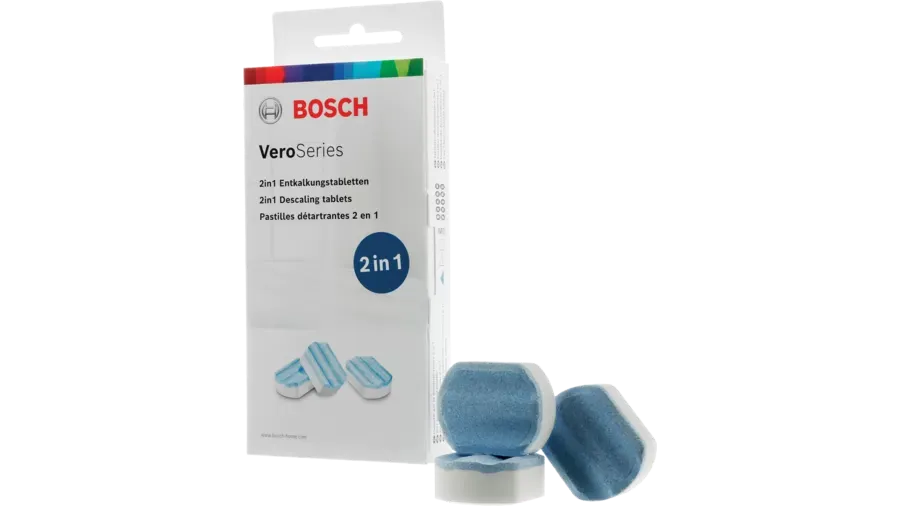 Pastillas descalcificadoras cafeteras Bosch 00312093