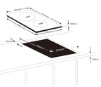 - Placa de inducción vertical para equipos de cocina - Lacor 69033 - imagen 2