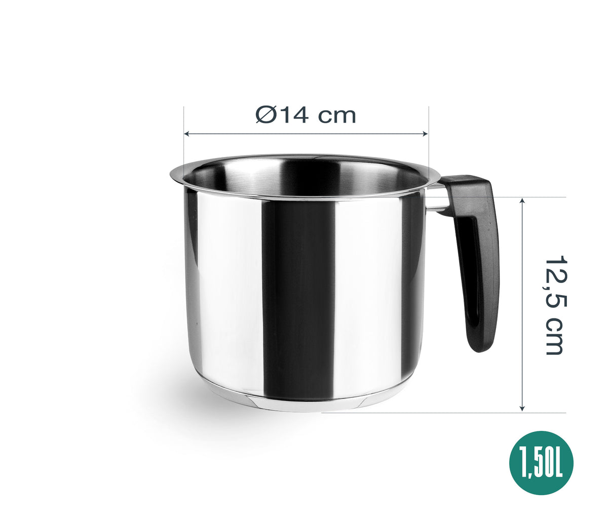 - Pote cilíndrico para equipos de cocina - Lacor 80714 - imagen 2