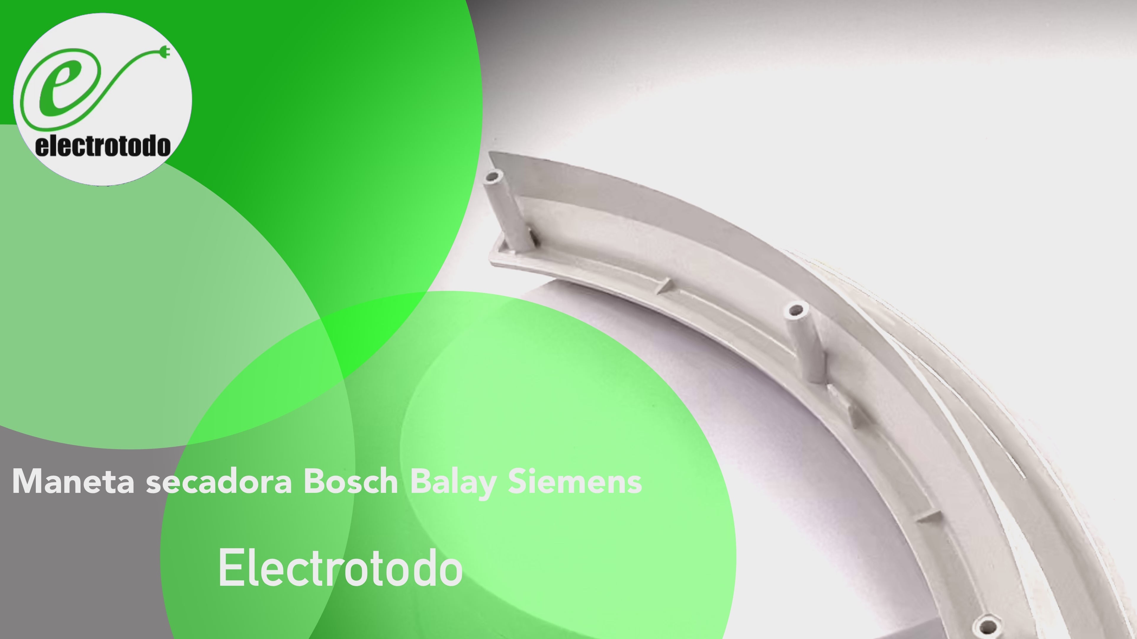 Bosch, Siemens, Balay, Lynx - Maneta para secadora - 00497522