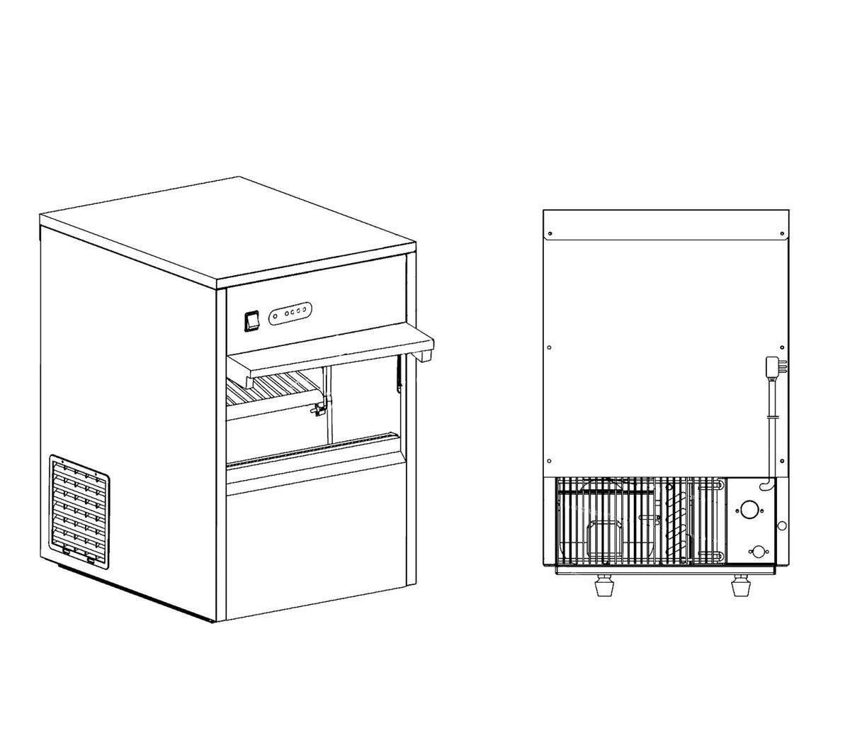 Pro - Máquina de hielo para equipos de cocina - Lacor 69320 - imagen 3