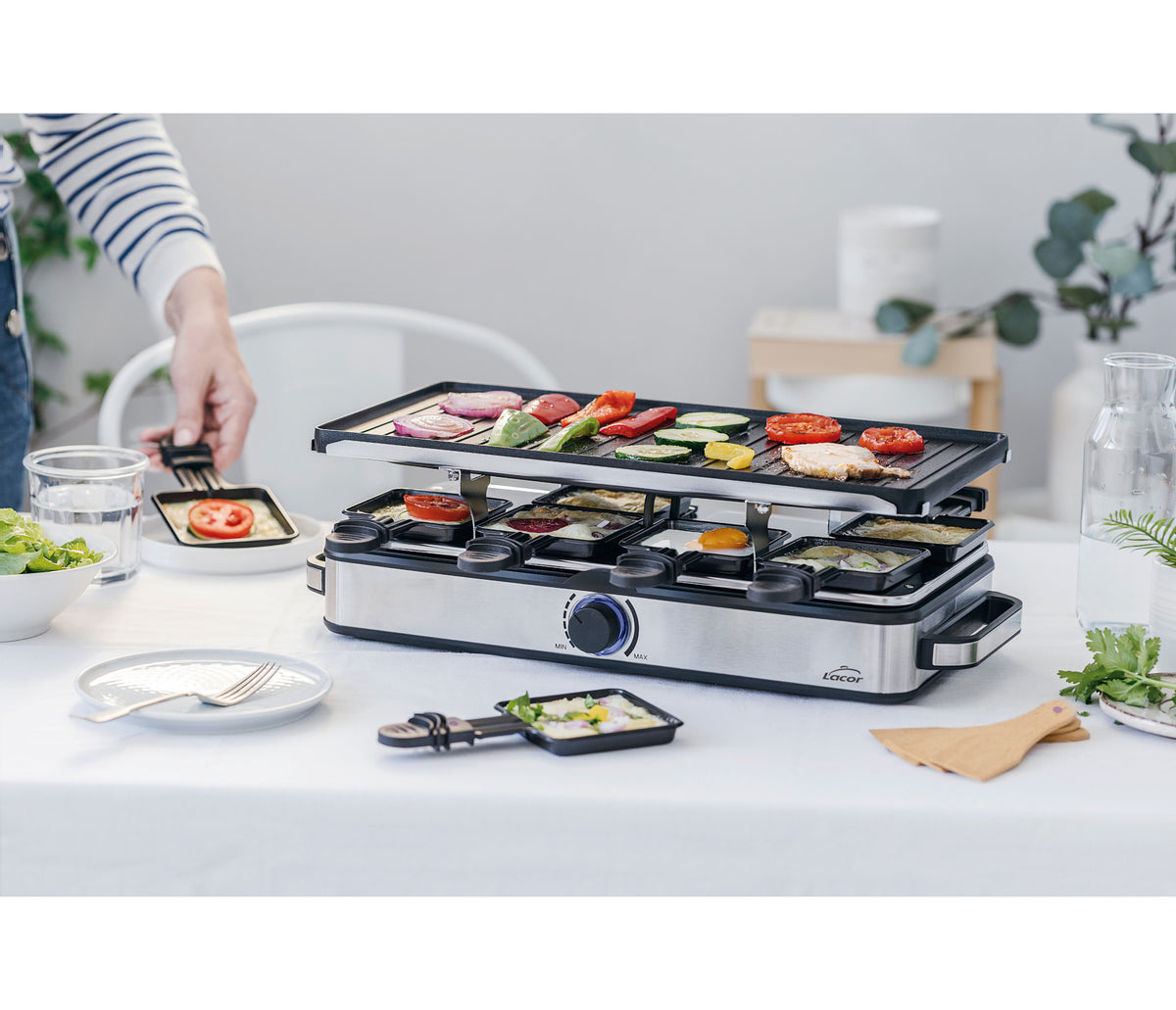 - Raclette grill para equipos de cocina - Lacor 69348 - imagen 3
