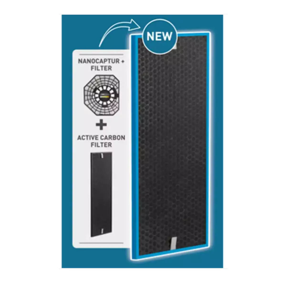 Rowenta filtro carbón captur boost purificador de aire Intense Pure Air XL XD7161E0