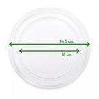 Plato microondas diámetro 24.5cm Teka
