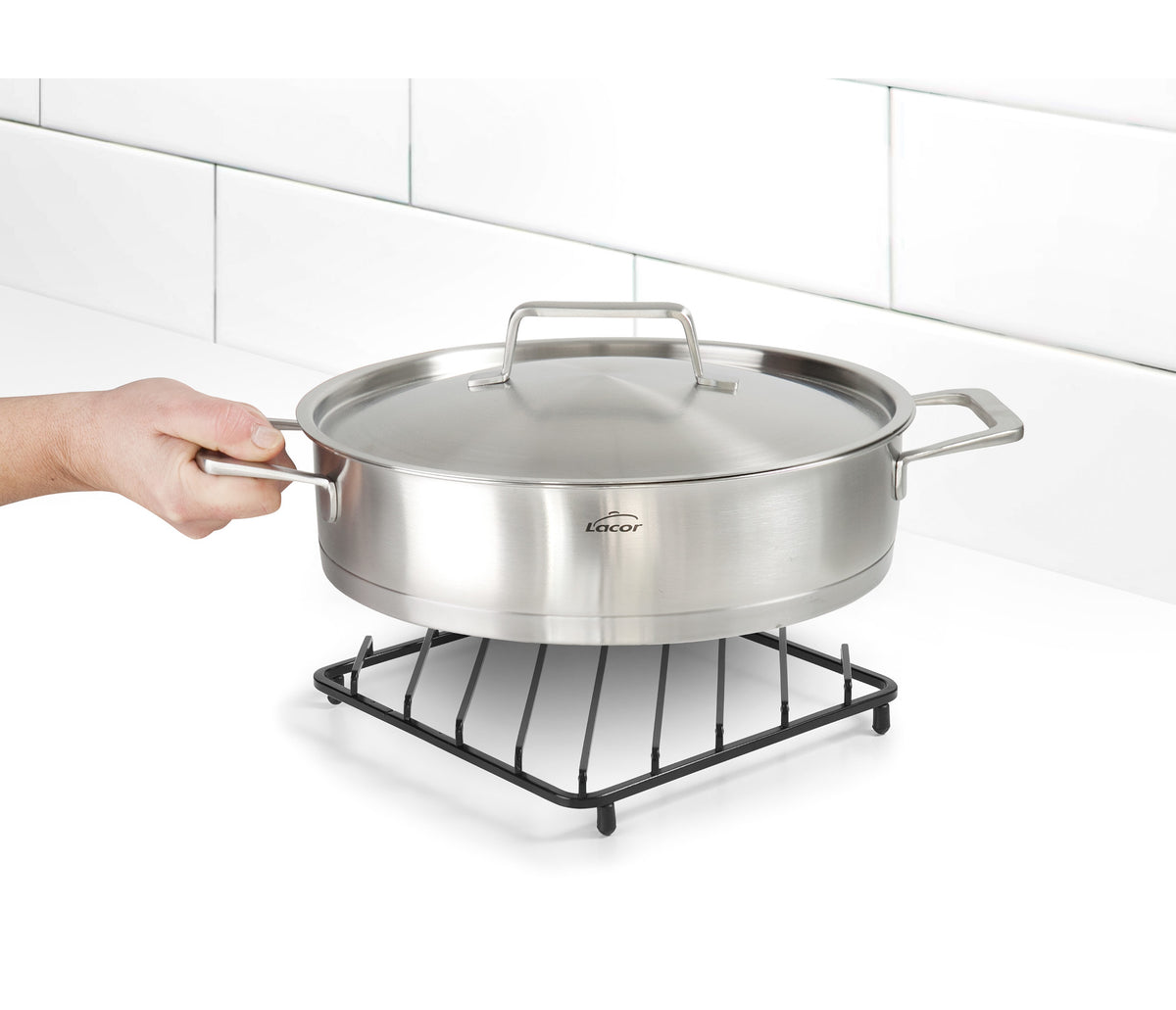 - Salvamantel cuadrado para equipos de cocina - Lacor 61129 - imagen 2