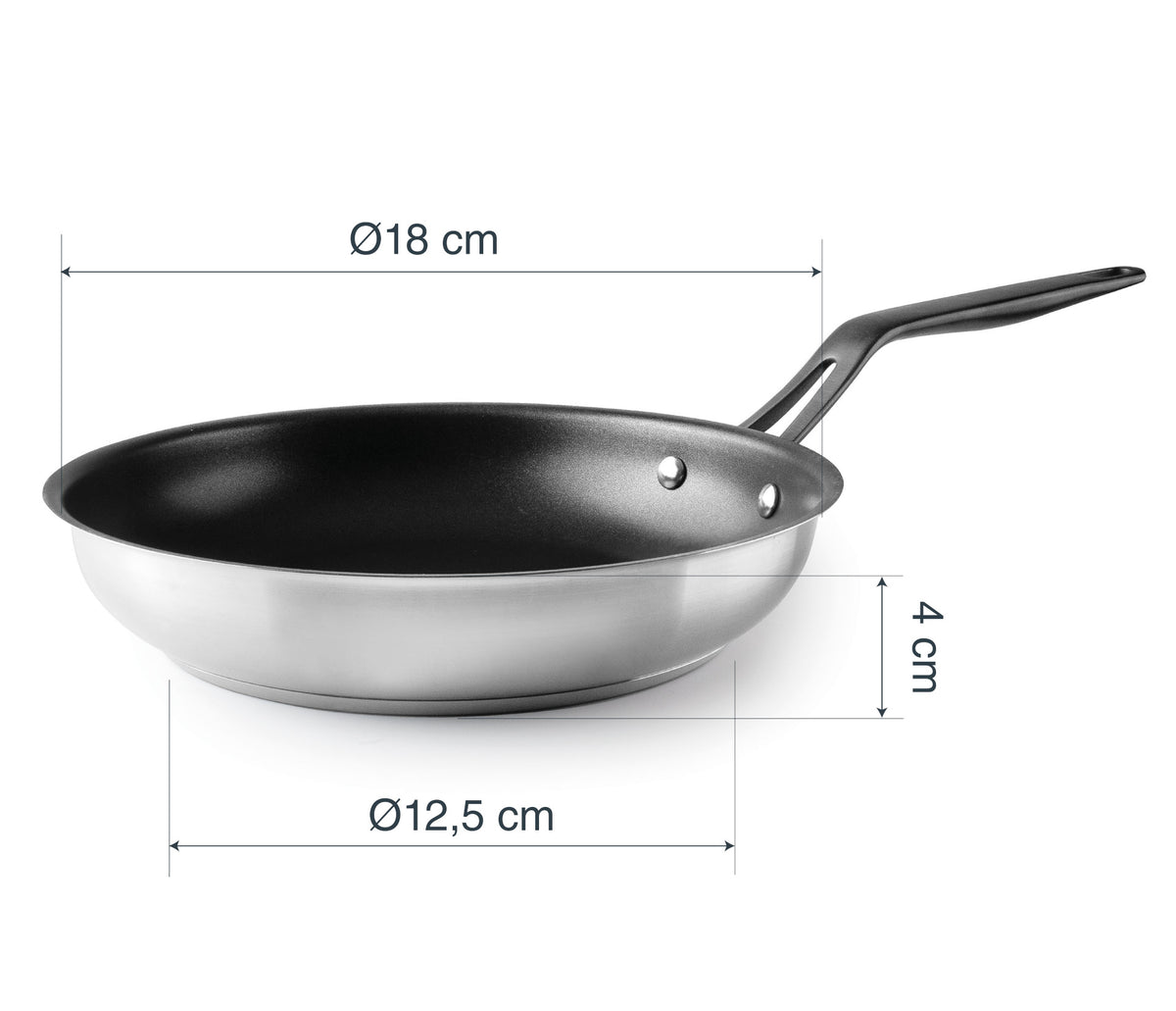 - Sartén antiadherente para equipos de cocina - Lacor 47418 - imagen 2