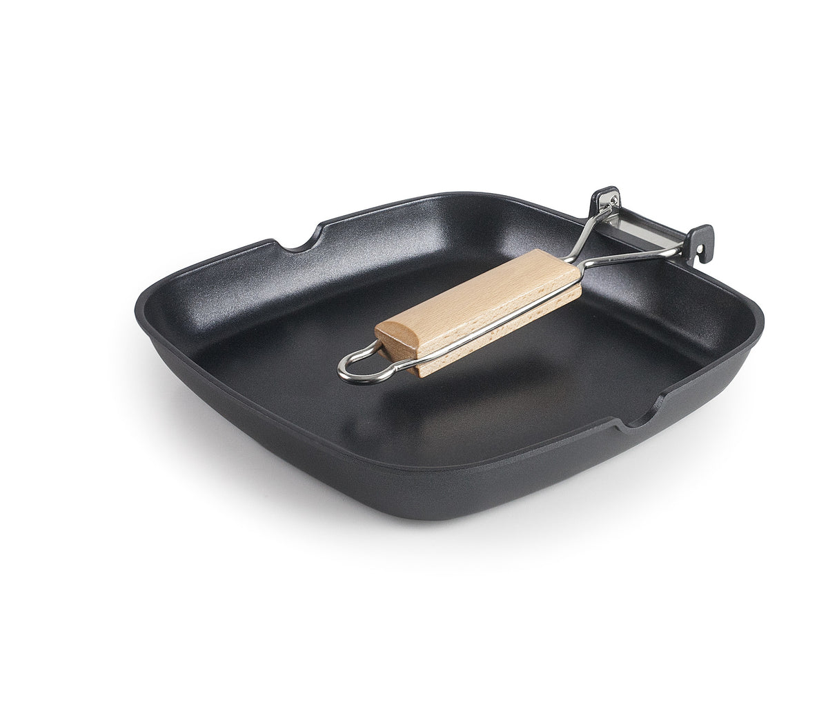 - Sartén grill lisa para equipos de cocina - Lacor 25154 - imagen 2
