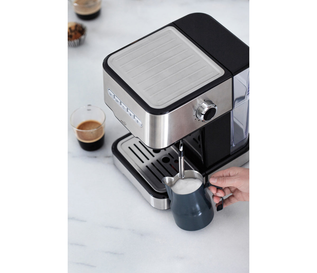 Sence - Cafetera espresso para equipos de cocina - Lacor 69256 - imagen 11