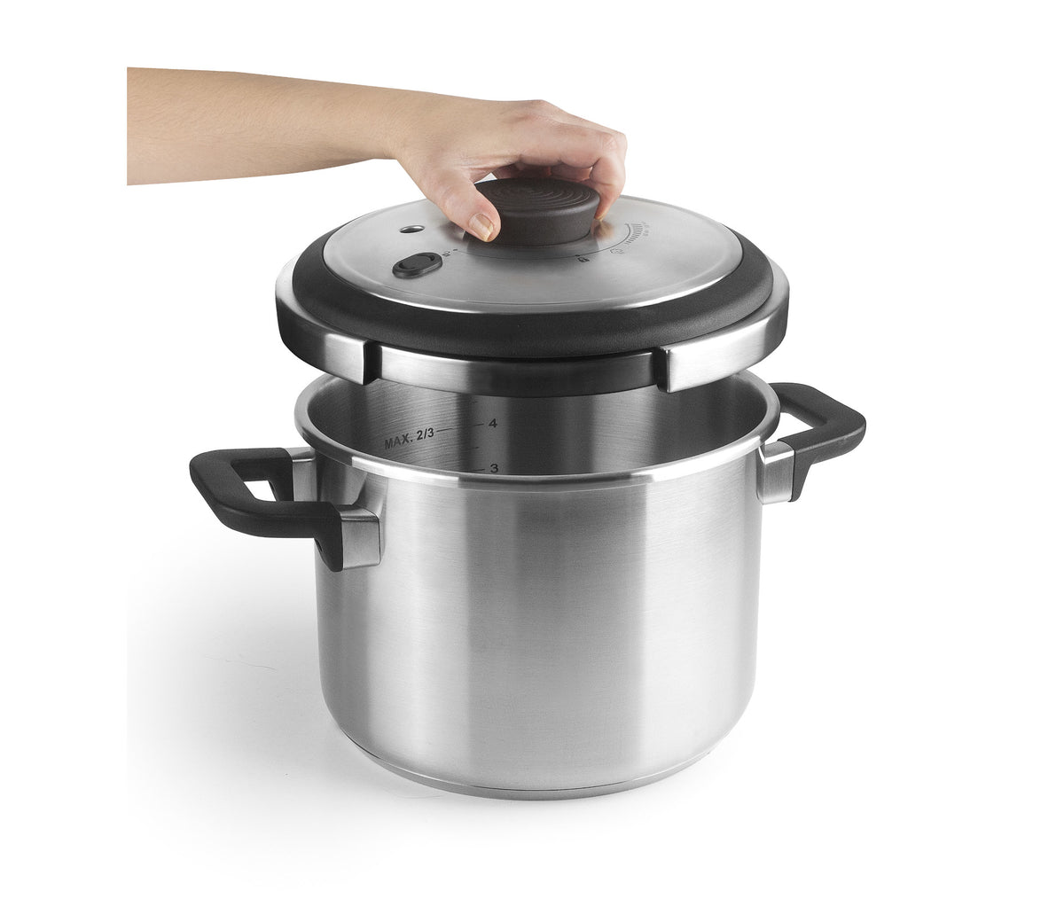 Sicuro - Olla a presión para equipos de cocina - Lacor 71784 - imagen 3