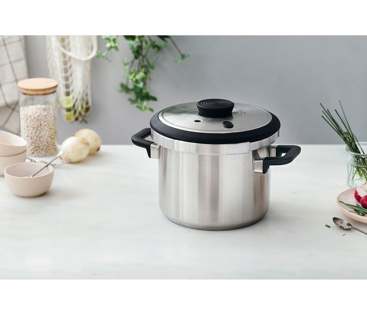 Sicuro - Olla a presión para equipos de cocina - Lacor 71784 - imagen 4