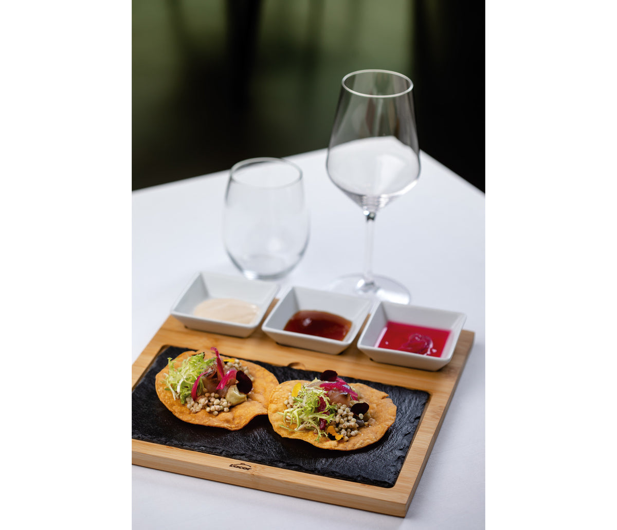 - Tabla pizarra y bambú para equipos de cocina - Lacor 61042 - imagen 3