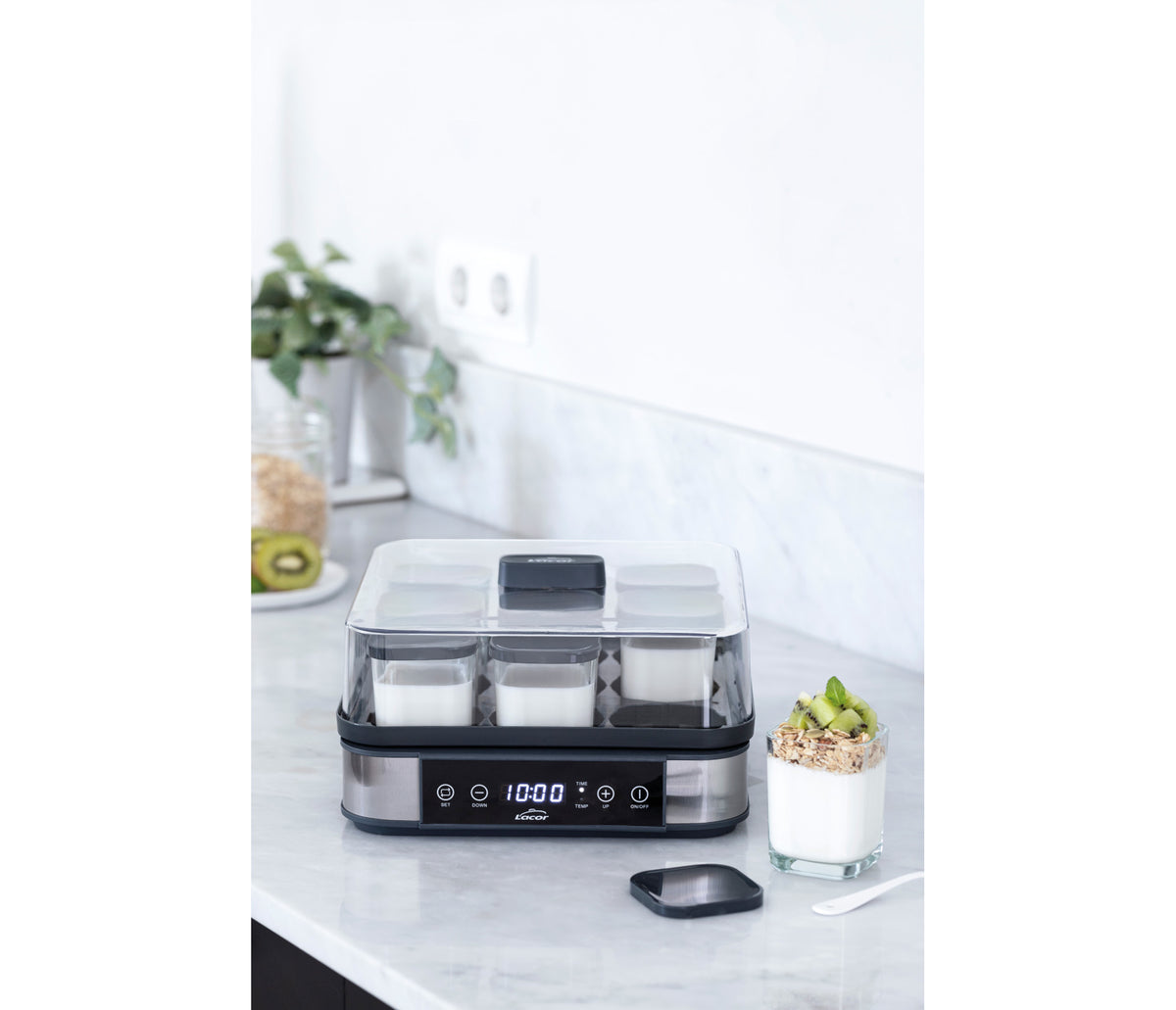 - Yogurtera de vasos para equipos de cocina - Lacor 69439 - imagen 3